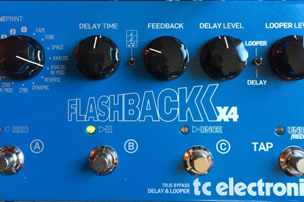 tc electronic Flashback X4 Delay & Looper エフェクター｜ギタリストが使っている機材の解説