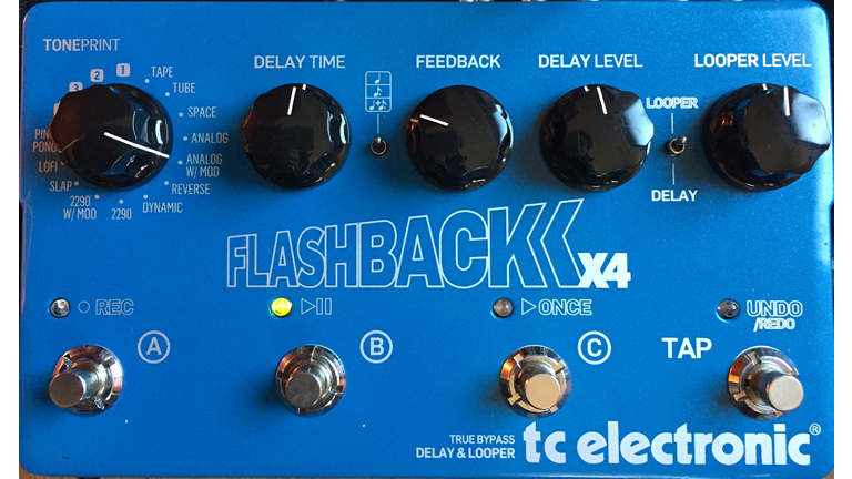 tc electronic Flashback X4 Delay & Looper エフェクター｜ギタリストが使っている機材の解説