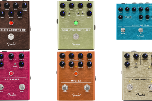 Fender Effects Pedals / コンパクトペダル群｜ギタリストが気になる機材の解説