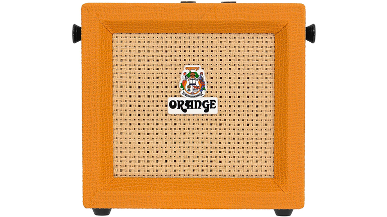 ギターアンプ「ORANGE／Micro Crush」特有のパッキリしたクリーントーン、歪みも作れて、小音量でも箱鳴りする